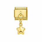 BUBBLE STAR PENDANT ITALIAN CHARM