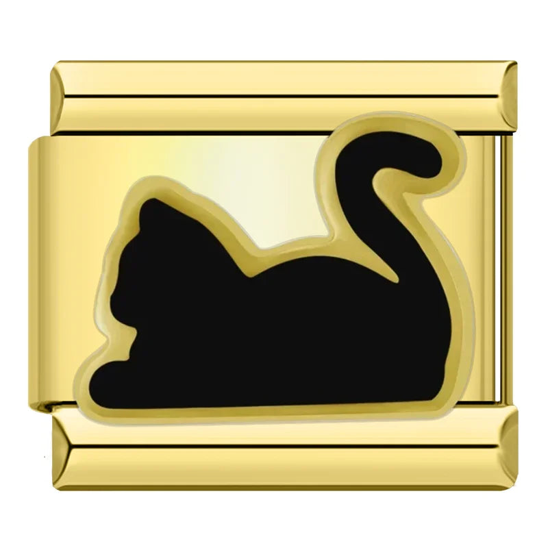 BLACK CAT ITALIAN CHARM