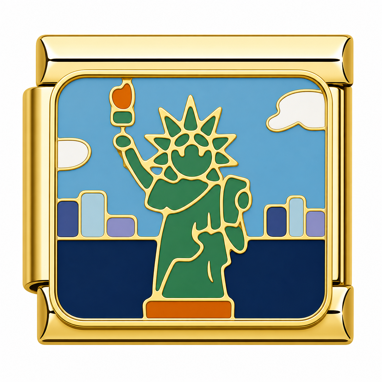 STATUE OF LIBERTY ITALIAN CHARM