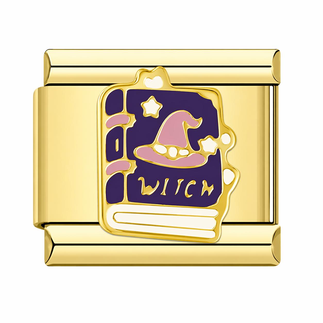WITCH BOOK ITALIAN CHARM