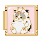 CAT COW ITALIAN CHARM