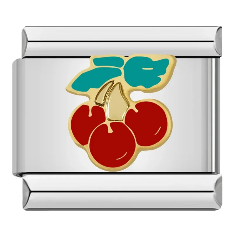 TRIPLE CHERRY ITALIAN CHARM