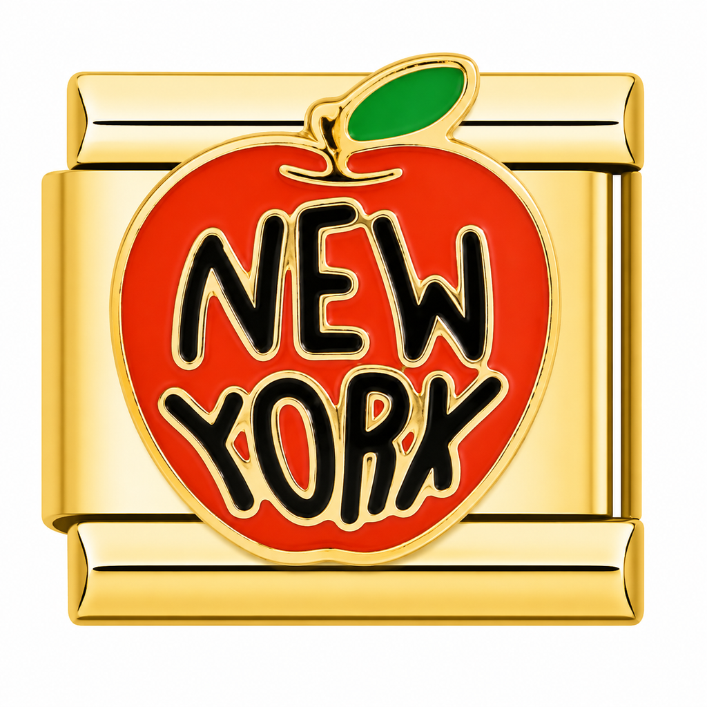 NEW YORK APPLE ITALIAN CHARM