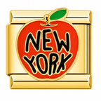 NEW YORK APPLE ITALIAN CHARM