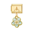 MINI FLOWER PENDANT ITALIAN CHARM