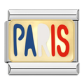 Paris Italian Charm Italian charm bracelet link in stainless steel