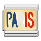 Paris Italian Charm Italian charm bracelet link in stainless steel