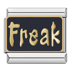 Freak Italian Charm Italian charm bracelet link in stainless steel