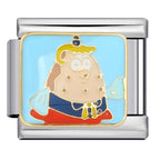 CARTOON PUFFERFISH CHARM