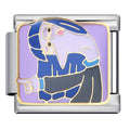 Ennui Italian Charm Italian charm bracelet link in stainless steel