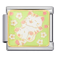 CAT IN FLOWERS ITALIAN CHARM