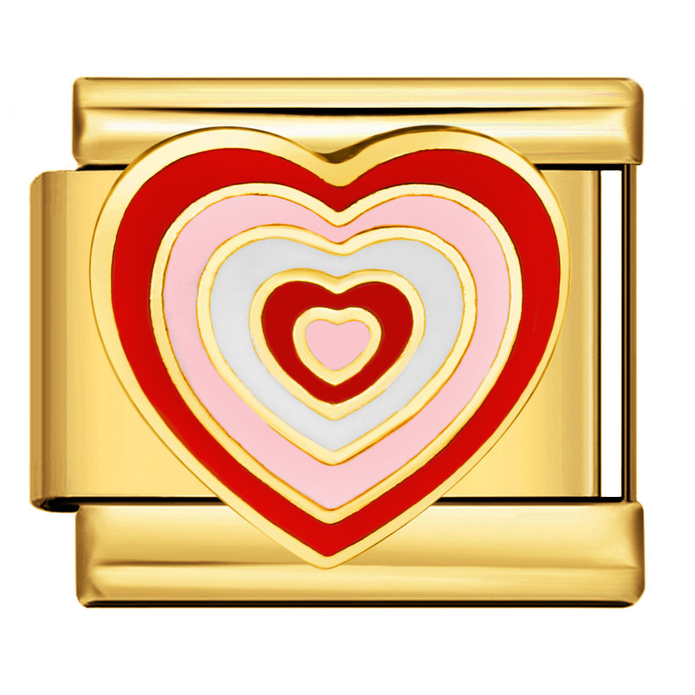 AURA HEART ITALIAN CHARM
