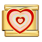 AURA HEART ITALIAN CHARM