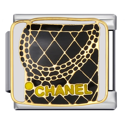 Bucket Bag Italian Charm Italian charm bracelet link in stainless steel