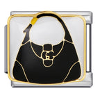 Jackie Bag Italian Charm Italian charm bracelet link in stainless steel