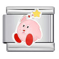 Kirby Italian Charm Italian charm bracelet link in stainless steel
