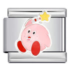 Kirby Italian Charm Italian charm bracelet link in stainless steel