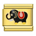 Elephant Italian Charm Italian charm bracelet link in stainless steel