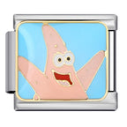 Patrick Italian Charm Italian charm bracelet link in stainless steel