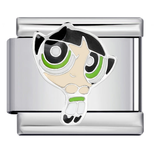 Buttercup Italian Charm Italian charm bracelet link in stainless steel