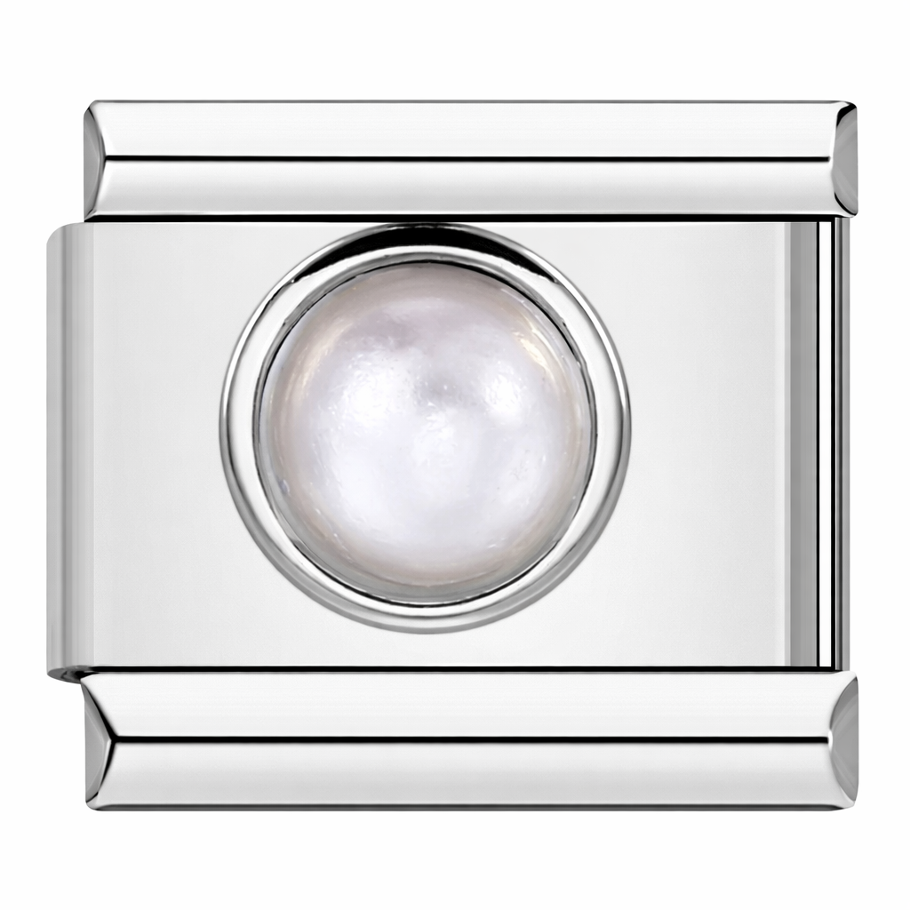 SMALL PEARL ITALIAN CHARM