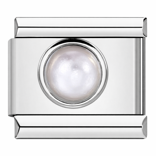 SMALL PEARL ITALIAN CHARM