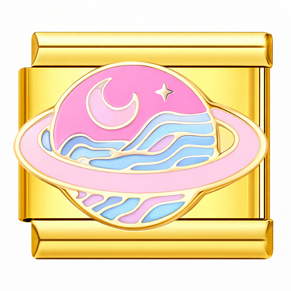 PINK PLANET/STAR ITALIAN CHARM