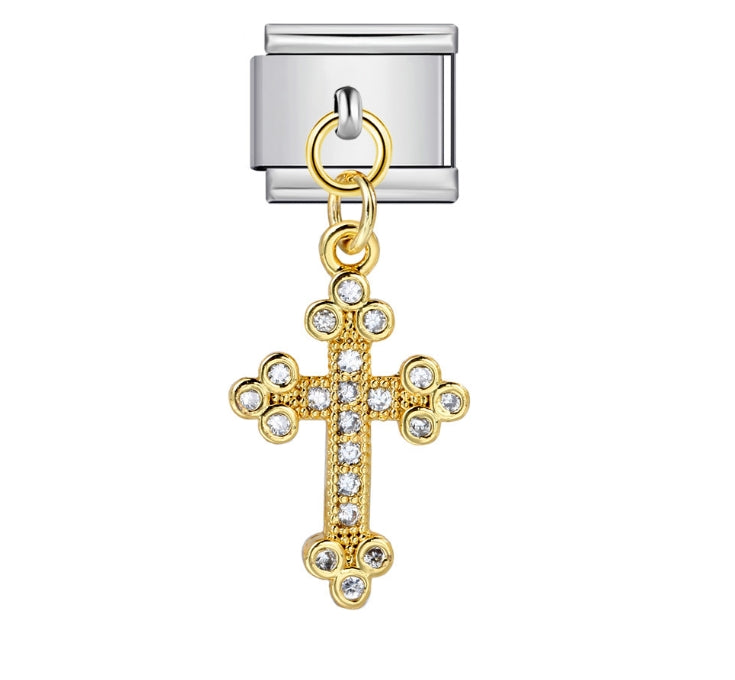 CROSS PENDANT ITALIAN CHARM