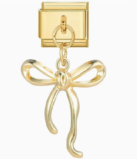 BOW PENDANT ITALIAN CHARM