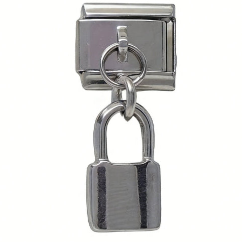 LOCK PENDANT ITALIAN CHARM