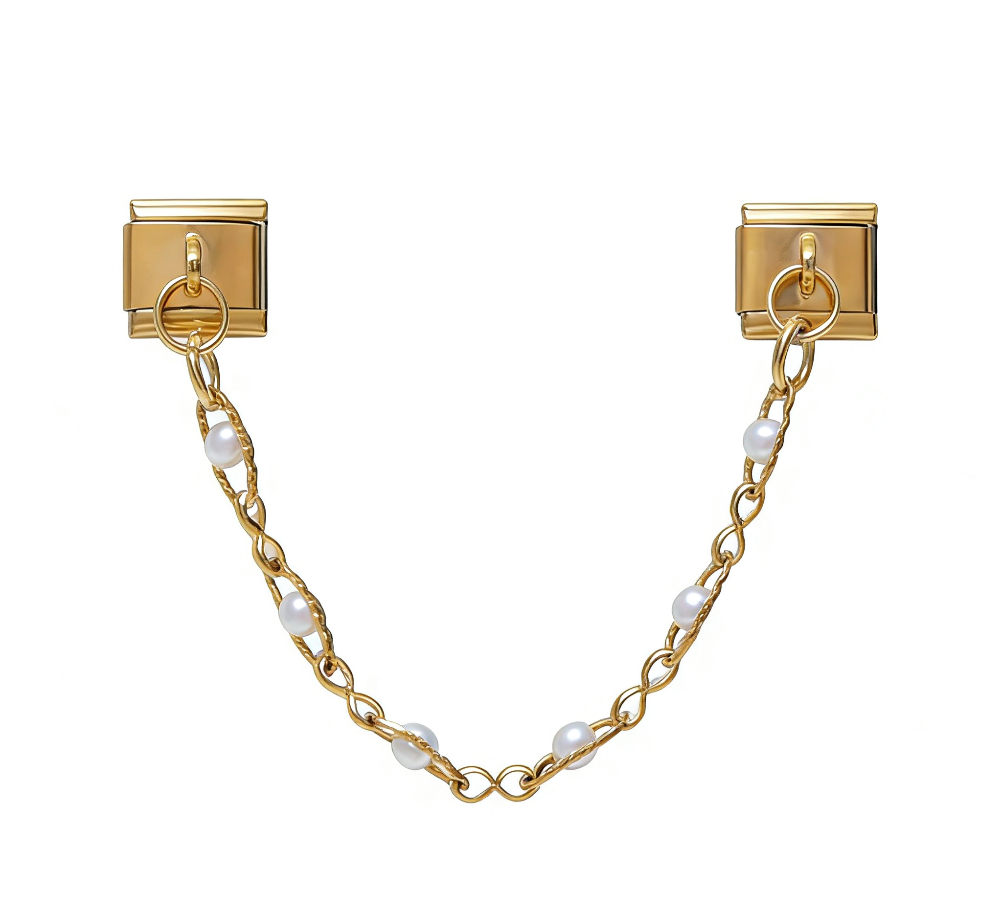 PEARL CHAIN ITALIAN CHARM