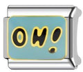 Oh! Italian Charm Italian charm bracelet link in stainless steel