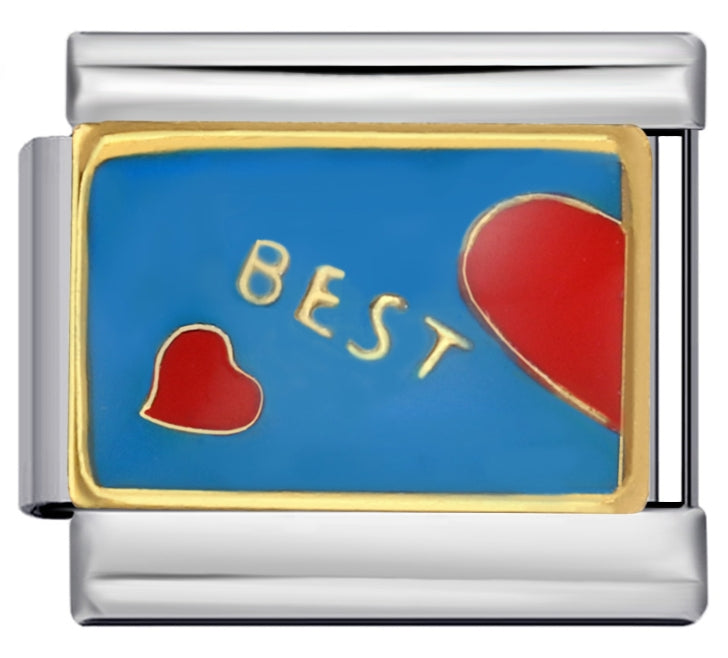 Best Italian Charm Italian charm bracelet link in stainless steel
