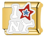 Ny Star Italian Charm Italian charm bracelet link in stainless steel