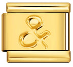 And Sign Italian Charm Italian charm bracelet link in stainless steel