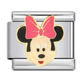 Minnie Italian Charm Italian charm bracelet link in stainless steel