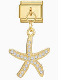 Starfish Pendant Italian Charm Italian charm bracelet link in stainless steel