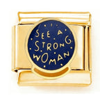 I SEE A STRONG WOMAN ITALIAN CHARM