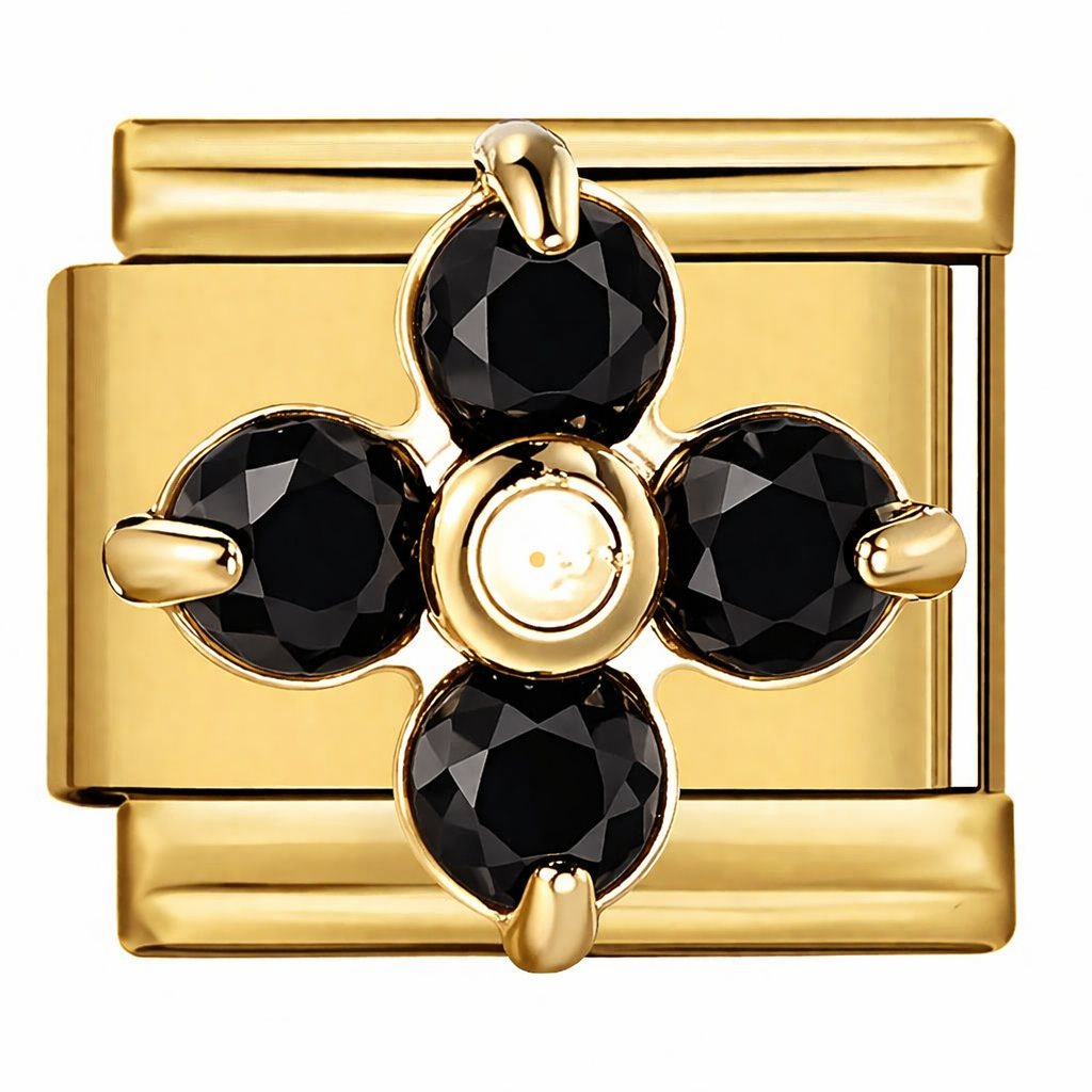 GEM CLOVER ITALIAN CHARM