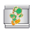 Yoshi Italian Charm Italian charm bracelet link in stainless steel