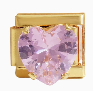 3D HEART ITALIAN CHARM