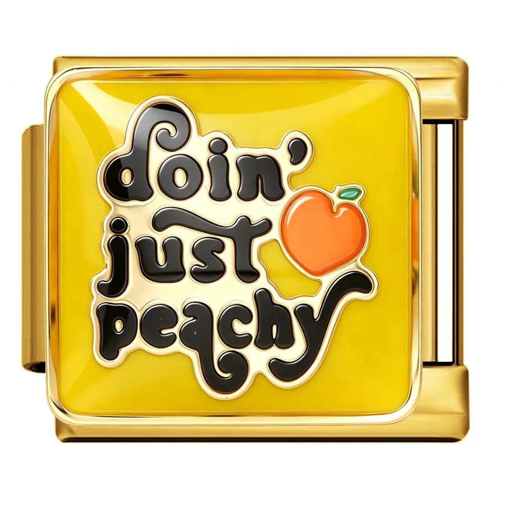 DOIN’ JUST PEACHY ITALIAN CHARM