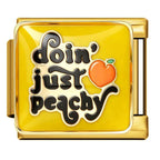 DOIN’ JUST PEACHY ITALIAN CHARM