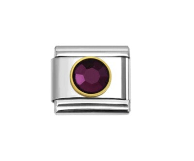 ALEXANDRITE GEM ITALIAN CHARM