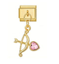Love Arrow Pendant Italian Charm Italian charm bracelet link in stainless steel