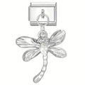 DRAGONFLY PENDANT ITALIAN CHARM