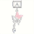 BUTTERFLY STACK PENDANT ITALIAN CHARM