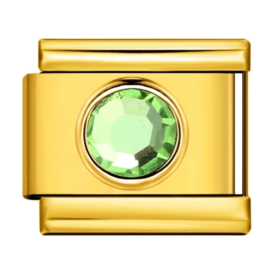 BIRTHSTONE ITALIAN CHARMS