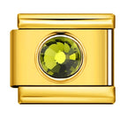 BIRTHSTONE ITALIAN CHARMS
