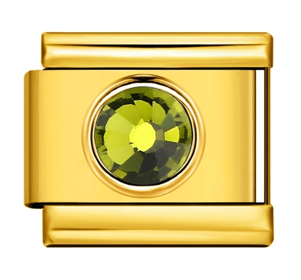 BIRTHSTONE ITALIAN CHARMS